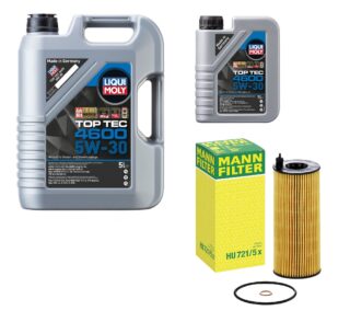 BMW 5W30 Zestaw do Zmiany Oleju Silnika – Liqui Moly 11427807177