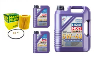 BMW 5W40 Zestaw do Zmiany Oleju Silnika – Liqui Moly 11427953129