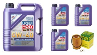 BMW 5W40 Zestaw do Zmiany Oleju Silnika – Liqui Moly 11427511161