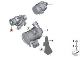 BMW Termostat - OE 11537598865